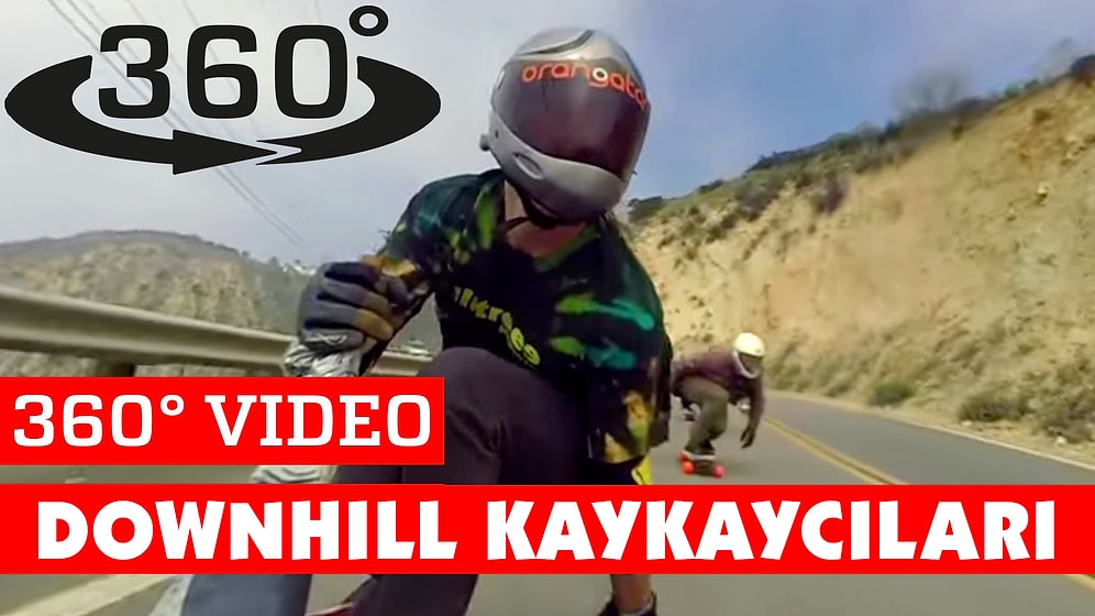 Downhill Kaykaycılarının Heyecanına 360° Görüntülerle Ortak Olun!