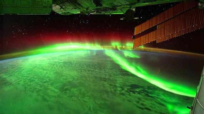 İnanılmaz Görüntüleriyle Kuzey Işıklarına Uzaydan Bakmaya Ne Dersiniz?