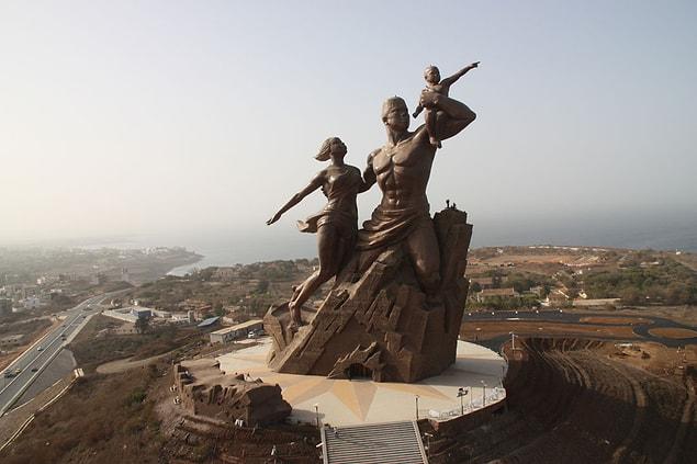 21. African Renaissance Monument (Senegal) - 161 ft (49 m)