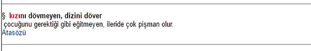 Neden kız? Neden sadece kız? Neden dayak?