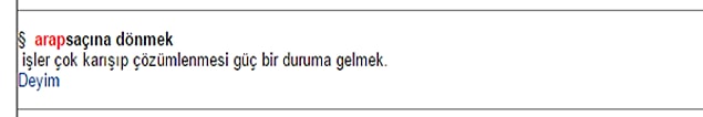 Bu nasıl bir aşağılama yöntemidir!