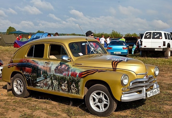 16. И еще одна памятная аэрография к 9 мая