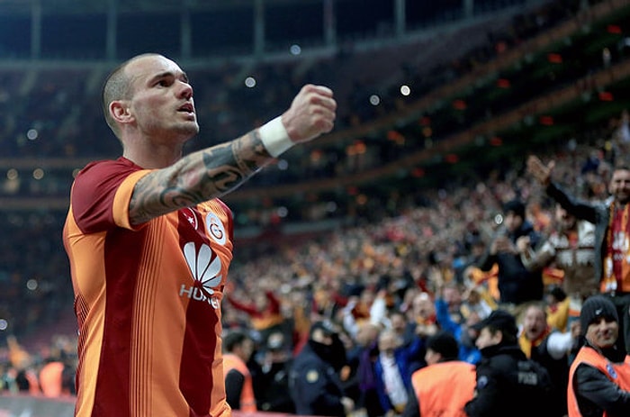 Sneijder'in 500. Maç Heyecanı