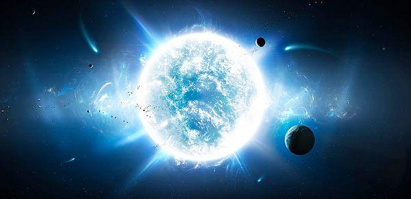 6. Şu ana kadar keşfedilmiş, evrendeki en büyük hacme sahip yıldız hangisidir?