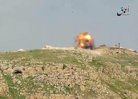 IŞİD Başika'da Türk Tankını Vurdu