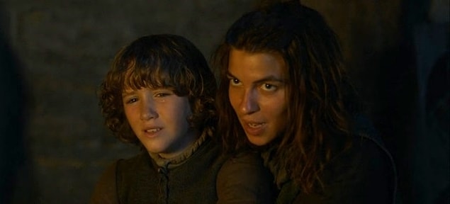 Rickon Stark ve Osha