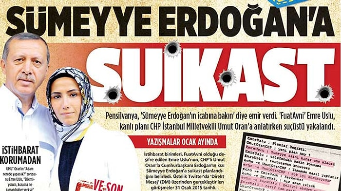 Akşam 'Sümeyye Erdoğan'a Suikast' Haberi Nedeniyle Mahkum