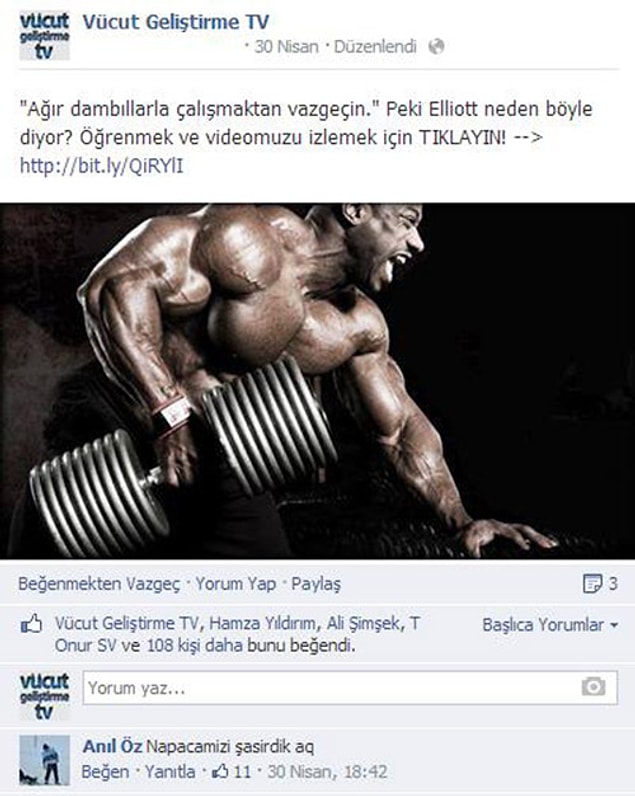 19. Vücut geliştirenler isyanda