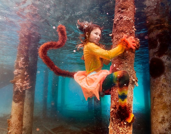 Çocukların Peri Masallarından Fırladığını Düşündürtecek 15 Su Altı Fotoğrafı