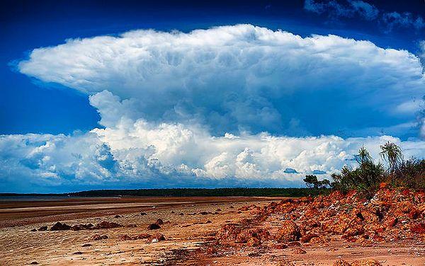 2. Scientists are still trying to figure out what these thunderclouds mean, and why they're there every afternoon from September to March.