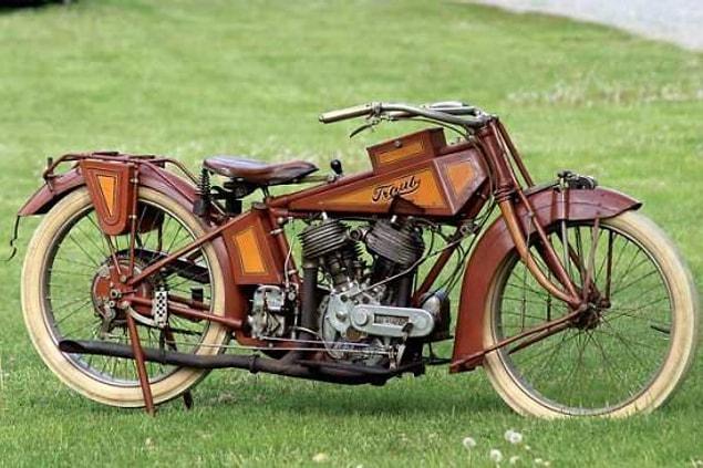 14. The “Traub,” the rarest motorcycle in the world, was found behind a brick wall in Chicago in 1968, and still runs to this day.