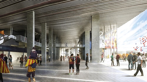İşte fotoğrafları bile insana heyecan veren 2021 yılının muhtemel Camp Nou stadyumu...