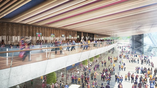 İşte fotoğrafları bile insana heyecan veren 2021 yılının muhtemel Camp Nou stadyumu...
