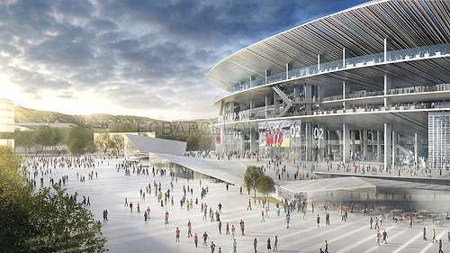 Barcelona'nın Tüm Rakiplerini Kıskandıracak Olan Yeni Camp Nou!