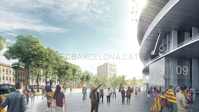 Barcelona'nın Tüm Rakiplerini Kıskandıracak Olan Yeni Camp Nou!