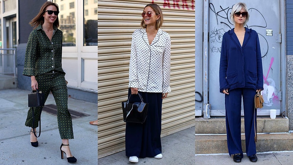 Пижамы на улицах города