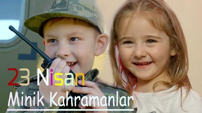 Türk Silahlı Kuvvetleri'nden 23 Nisan Ulusal Egemenlik ve Çocuk Bayramı kutluma videoları