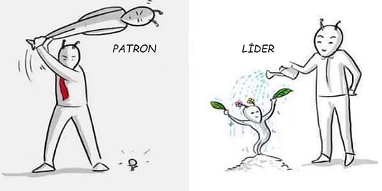 Çok Sade 7 Çizimde Patron Olmakla 'Lider' Olmak Arasındaki Farkın Harika Özeti