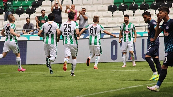 Konyaspor Avrupa Biletini Kaptı