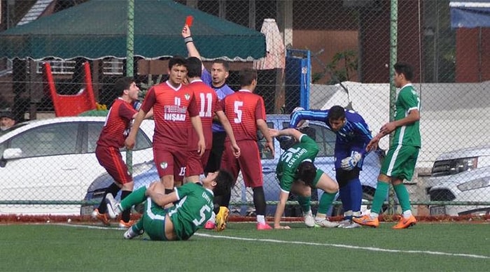 Ünye İle Esnafspor Arasında Oynanan 19 Yaş Altı Final Maçında 11 Kırmızı Kart Çıktı