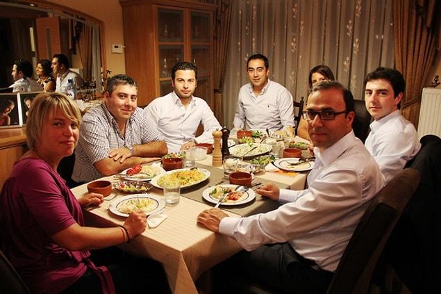 3. There are times that you just go to another room to eat during a family dinner.