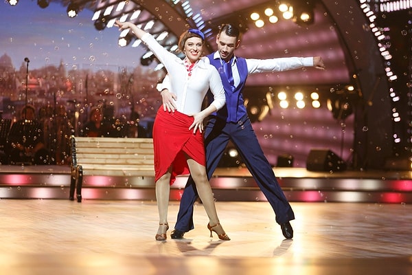 4. Нелли Уварова и Евгений Раев были достойными соперниками. Однако решающим голосом стало мнение хореографа Николая Цискаридзе.