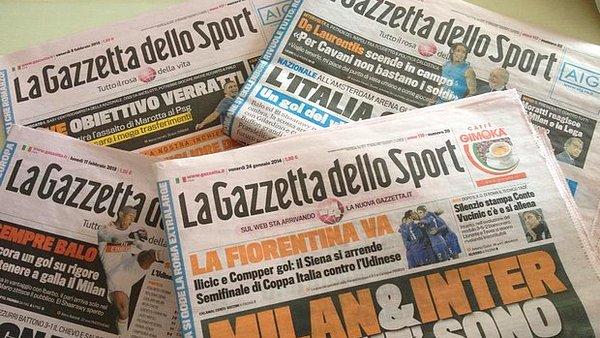 La Gazzetta dello Sport: "Türkiye'de şok! Hakem tekme ve yumrukların hedefi oldu!"