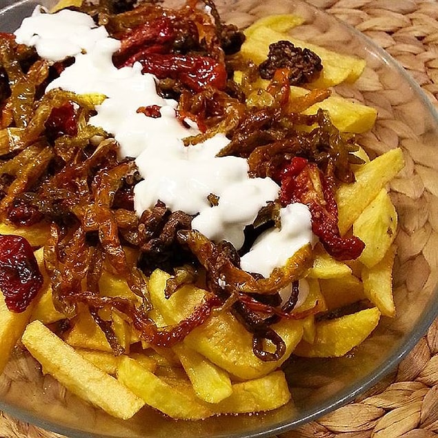 5. Patates+Kuru Kırmızı Biber+Yoğurt+Tereyağı+Kekik