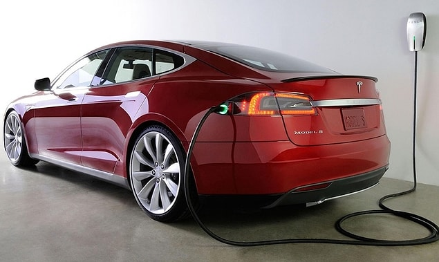 An electric car modal: Tesla