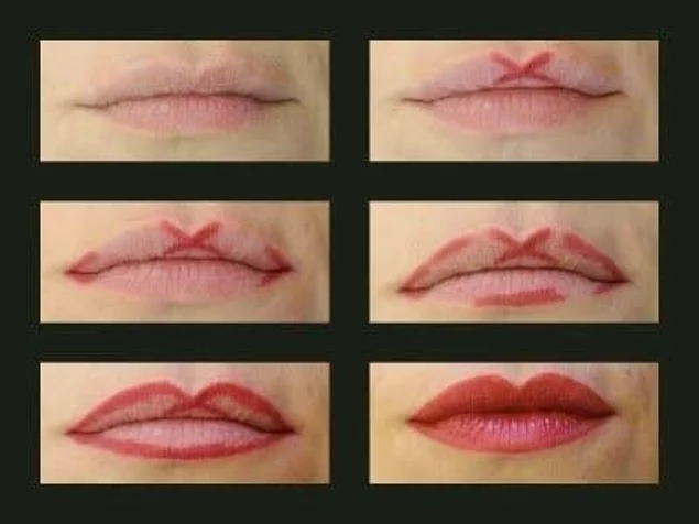 Having defined lips is easy. Just follow these steps below before you put on your lipstick.