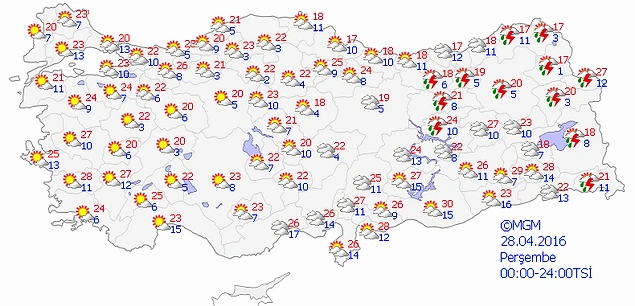 Meteoroloji Uyardı: Kuvvetli Yağış ve Fırtınaya Dikkat!
