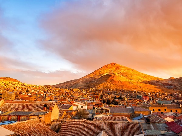 25. Потоси - город в Боливии