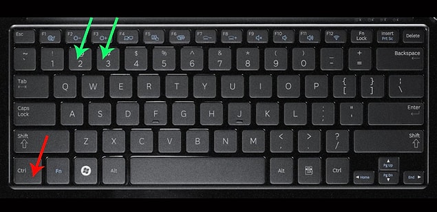 3. Ctrl + 2 ve 3 ---> Kalınlaştır ya da italik yap.