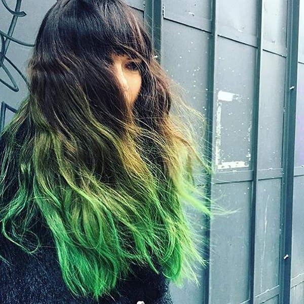 6. “Я с таким зеленым выгляжу как ведьма”