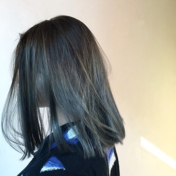 19. "Красить волосы в синий - это как-то по-детски"