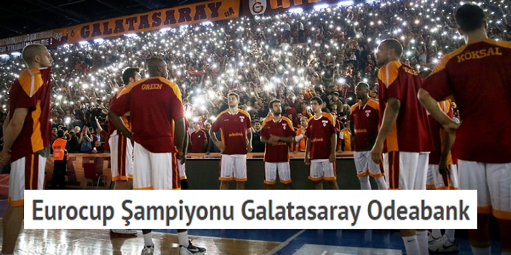 Teker Teker Geçtik Turları, Avrupa'da Aldık Kupayı! Eurocup Şampiyonu Galatasaray Odeabank