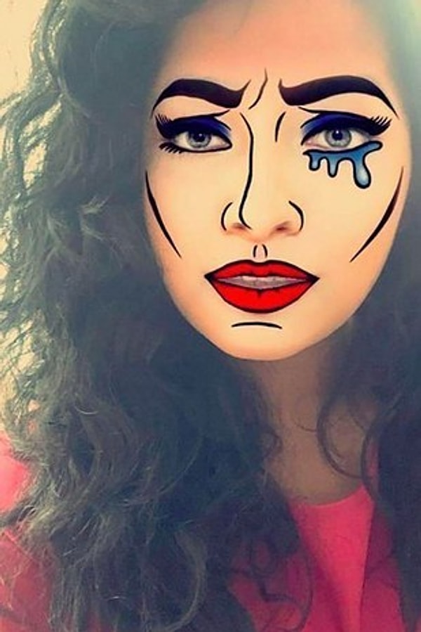 1. Наш дорогой Snapchat добавил еще один новый фильтр для тех случаев, когда вам плохо, но при этом хочется выглядеть милым или милой.