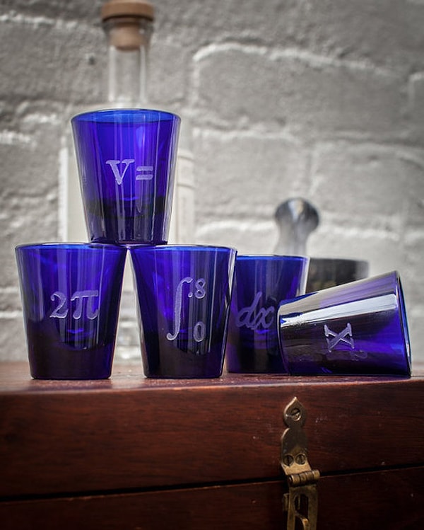 12. Рюмки и шоты с формулами