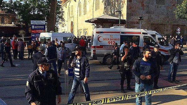 1. Bursa'da Canlı Bomba Saldırısı: 13 Yaralı