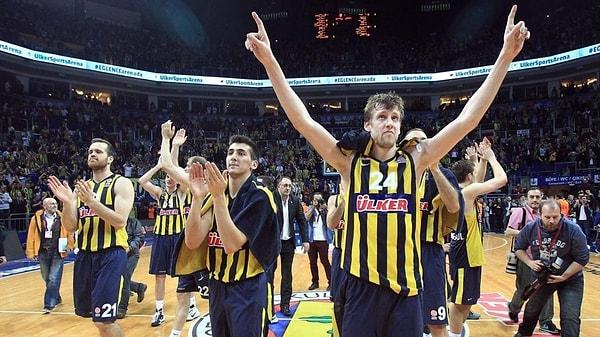 6. Fenerbahçe üst üste 3. kez Final Four'da yer alıyor.