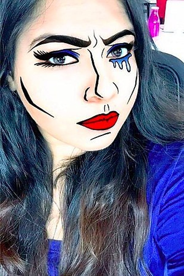 1. Наш дорогой Snapchat добавил еще один новый фильтр для тех случаев, когда вам плохо, но при этом хочется выглядеть милым или милой.