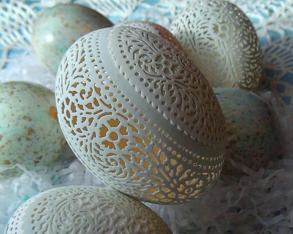 14. Кружевные утиные яйца