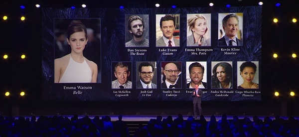 9. В 2017 Дисней покажет фильм "Красавица и Чудовище", в главных ролях которого будут Эмма Уотсон и Дэн Стивенс.