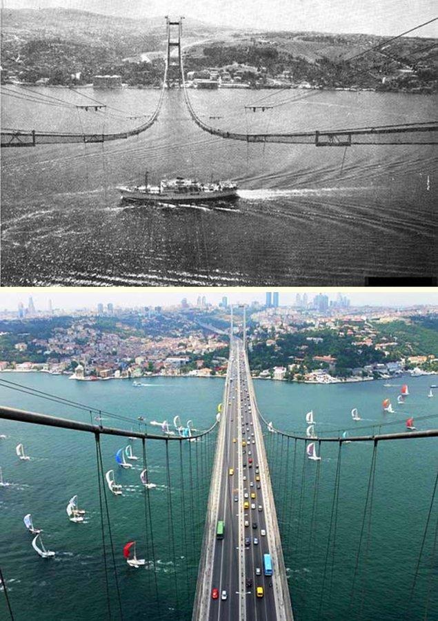 12. Boğaziçi Köprüsü / 15 Temmuz Şehitler Köprüsü - 1972 / 2016