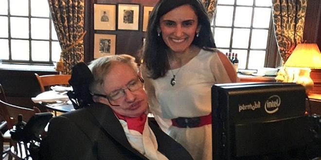 Milli Gururumuz Canan Dağdeviren, Stephen Hawking'i Harvard'da Misafir Etti!