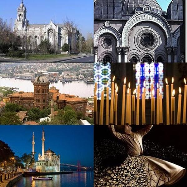 6.Dünya'da farklı dinlerin sembollerini iç içe görebileceğiniz bir şehir