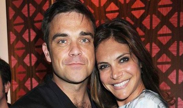 3. Robbie Williams ve Ayda, aynı mavi gözlere ve deli bakışlara sahip!