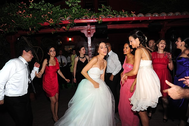 20. When he got married, you were as happy as if it was your own wedding.