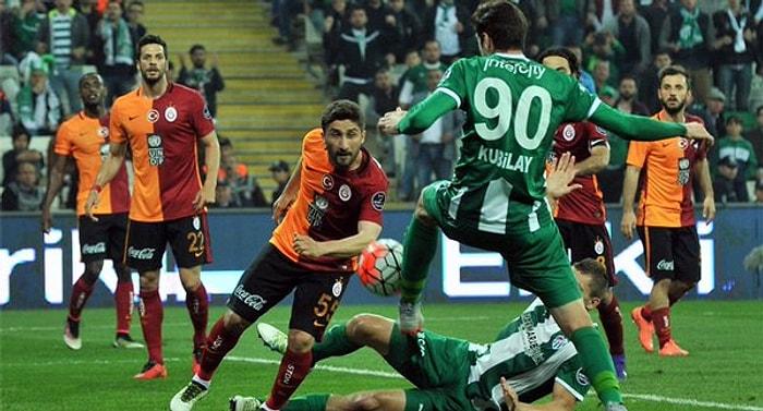 Deplasman Kabusu Sürüyor! Bursaspor 1-1 Galatasaray