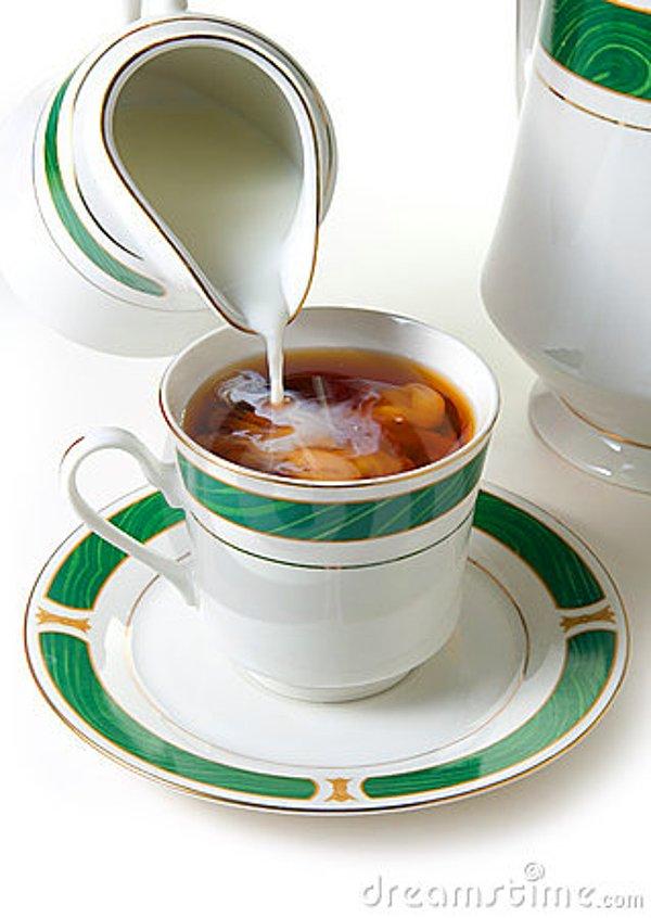 5. İngilizlerin Dünyaca meşhur sütlü 5 çayı